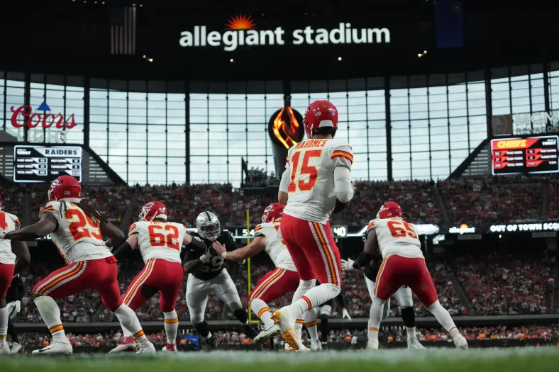 NFL: Kansas City Chiefs at Las Vegas Raiders