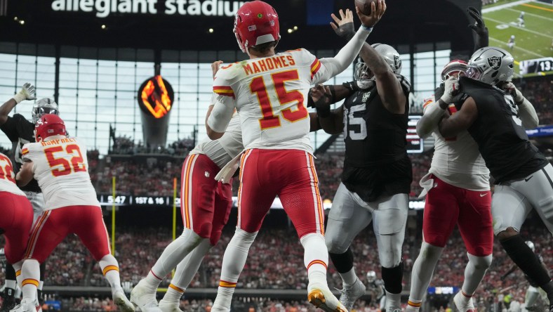 NFL: Kansas City Chiefs at Las Vegas Raiders