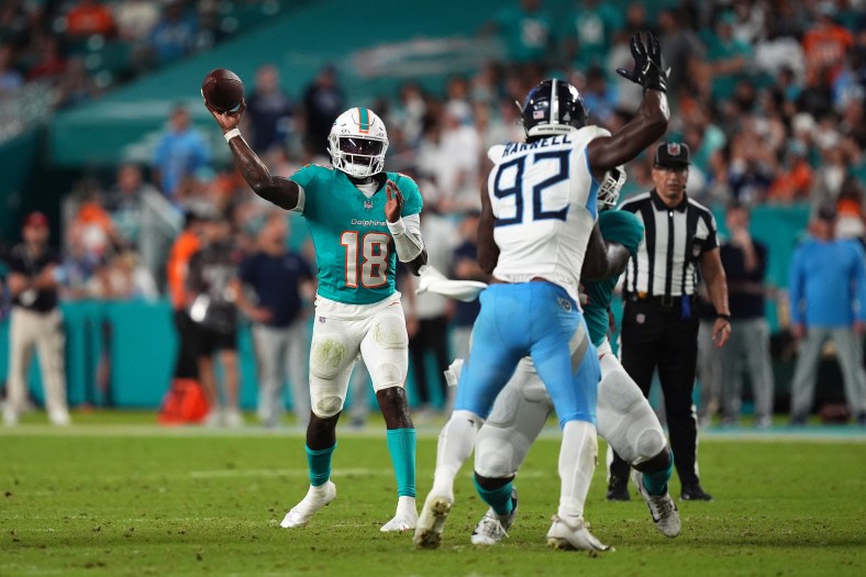 NFL: Tennessee Titans at Miami Dolphins