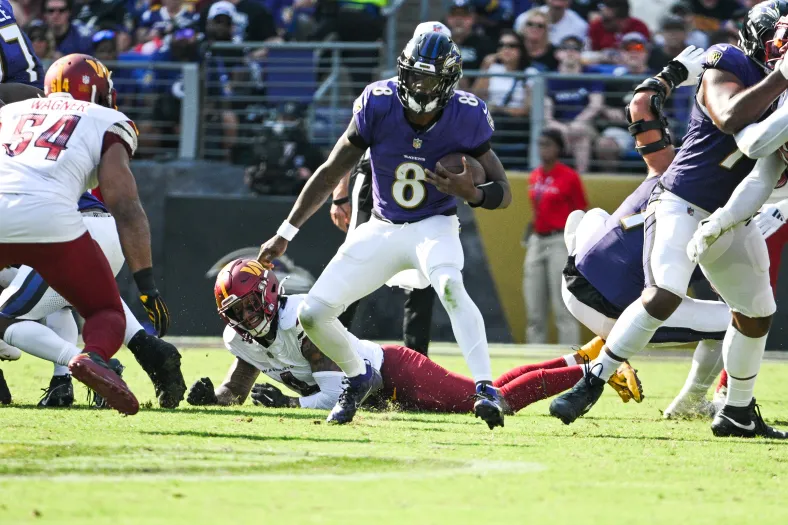 NFL: Washington Commanders at Baltimore Ravens