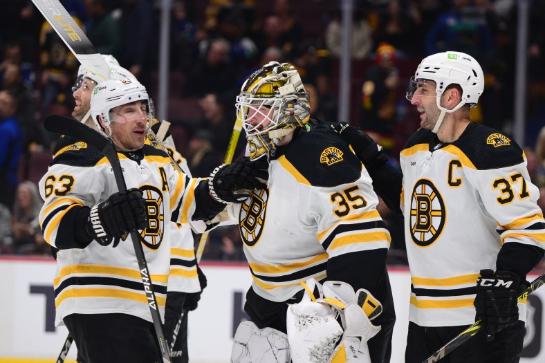 NHL: Boston Bruins at Vancouver Canucks