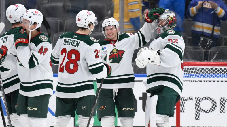 NHL: Minnesota Wild at St. Louis Blues