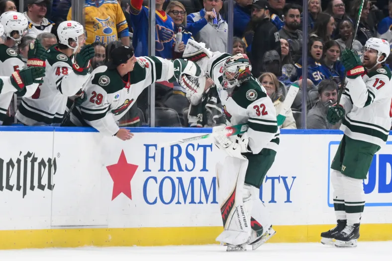 NHL: Minnesota Wild at St. Louis Blues