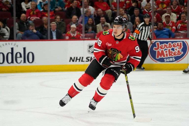 NHL: San Jose Sharks at Chicago Blackhawks