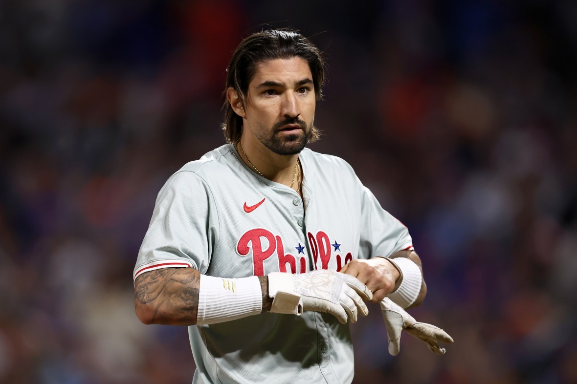 Philadelphia Phillies’ Nick Castellanos: ‘This is the closest to death we’re ever going to get’