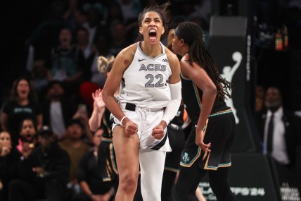 WNBA: Playoffs-Las Vegas Aces at New York Liberty