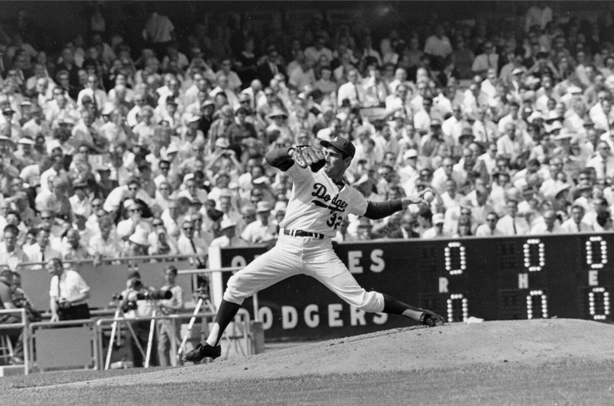 this day in sports history october 24, 1963 sandy koufax