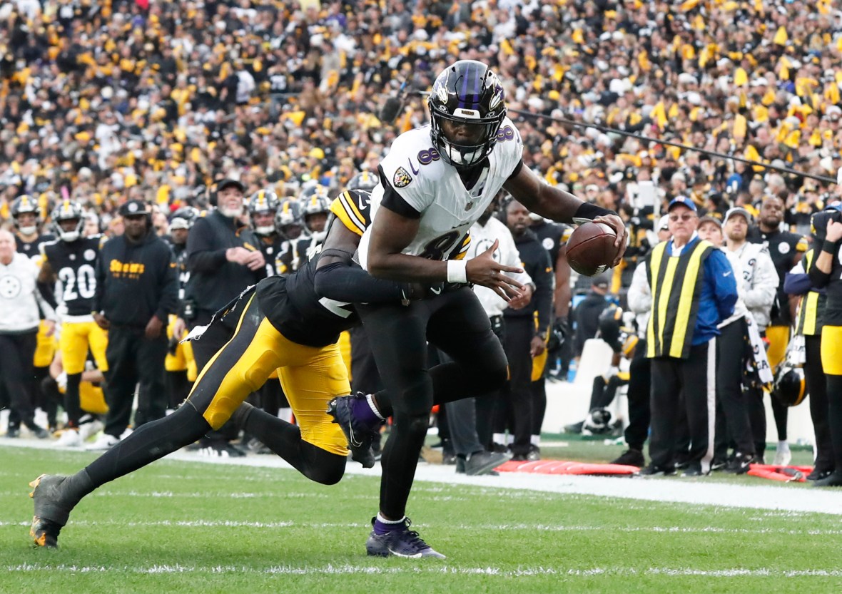 Lamar Jackson, Baltimore Ravens