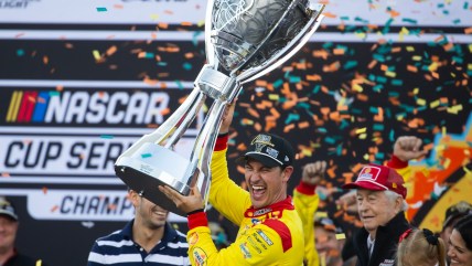 Joey Logano throat stomps way to legitimate third NASCAR Cup championship