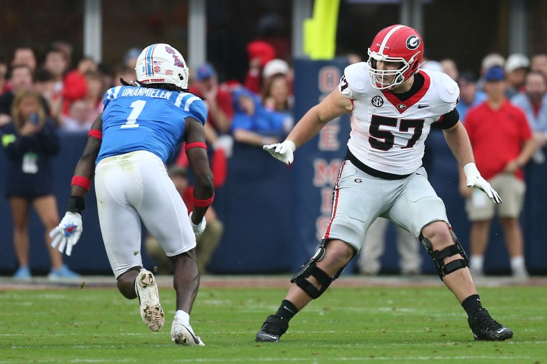 NCAA Football: Georgia at Mississippi