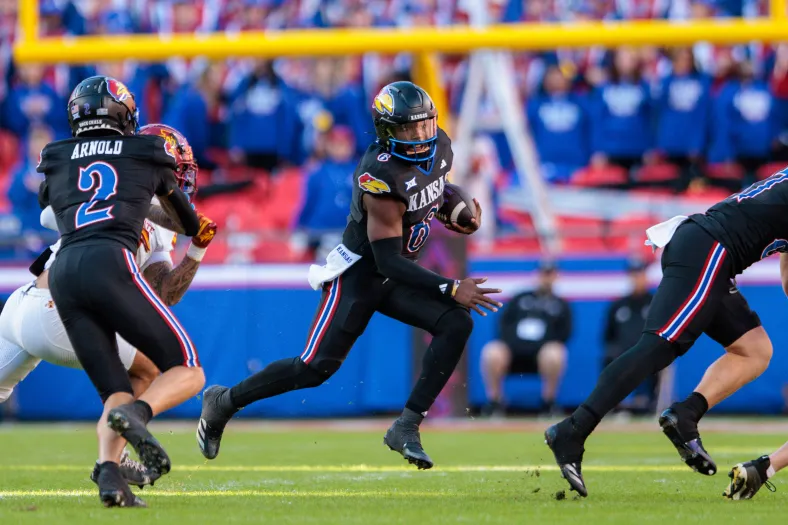 NCAA Football: Iowa State at Kansas