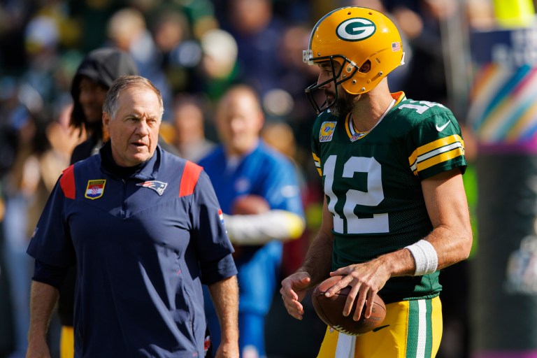 Bill Belichick, Aaron Rodgers