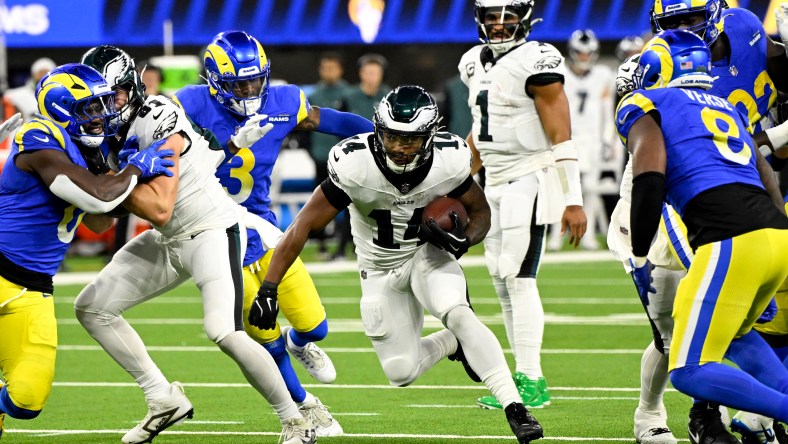 NFL: Philadelphia Eagles at Los Angeles Rams