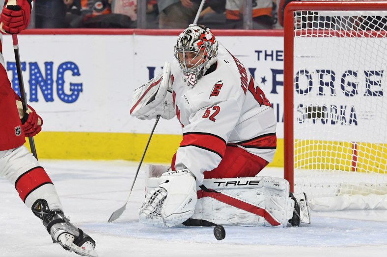 NHL: Carolina Hurricanes at Philadelphia Flyers