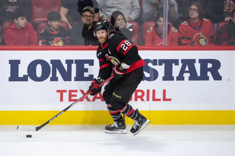 NHL: Columbus Blue Jackets at Ottawa Senators