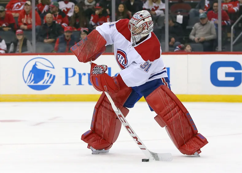 NHL: Montreal Canadiens at New Jersey Devils