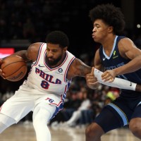 76ers’ Paul George goes down with knee injury as Big 3 last two quarters in first game