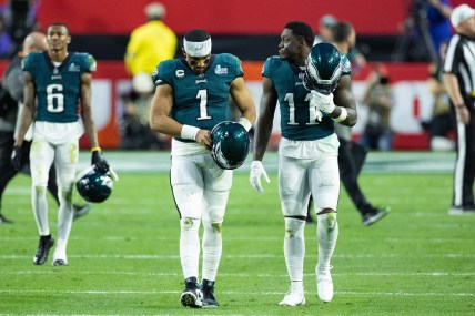 Jalen Hurts, A.J. Brown, Philadelphia Eagles