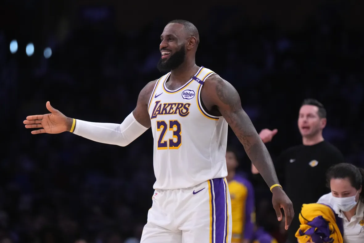 LeBron James, Los Angeles Lakers