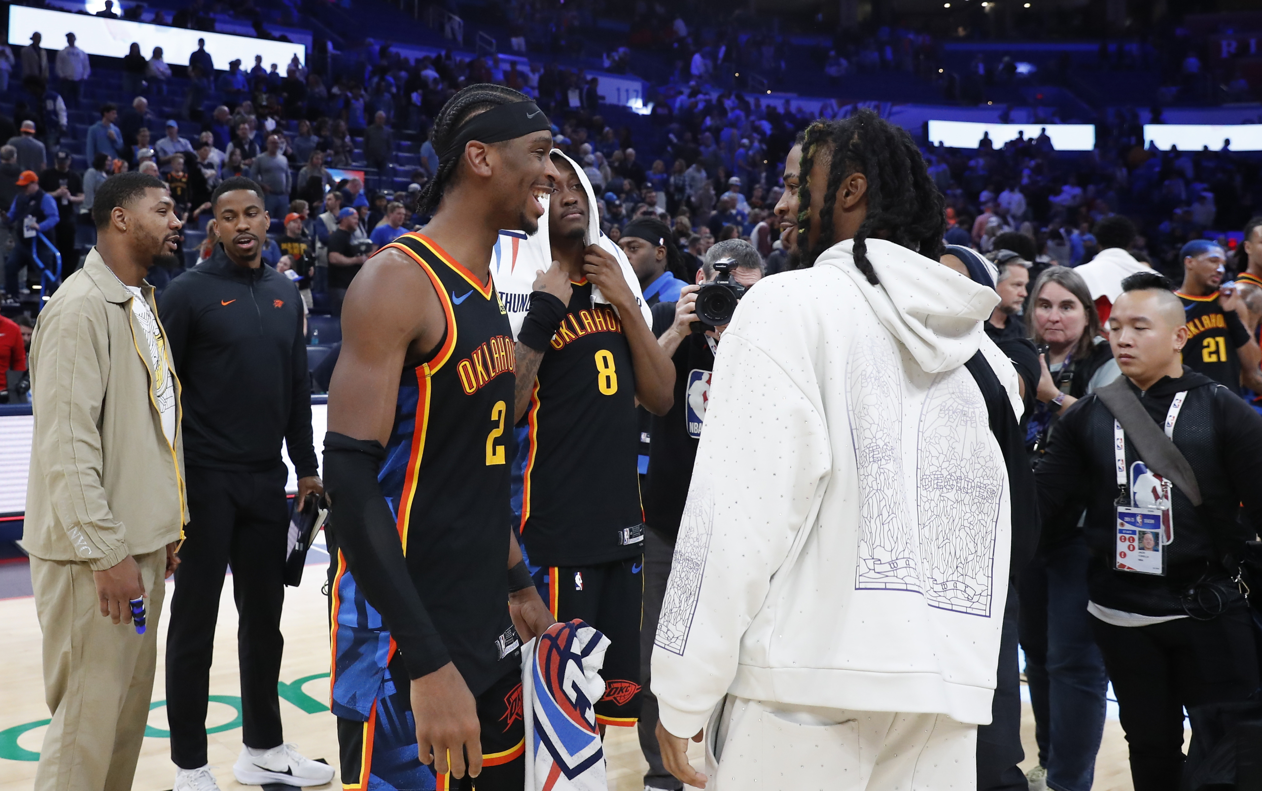 NBA: Memphis Grizzlies at Oklahoma City Thunder