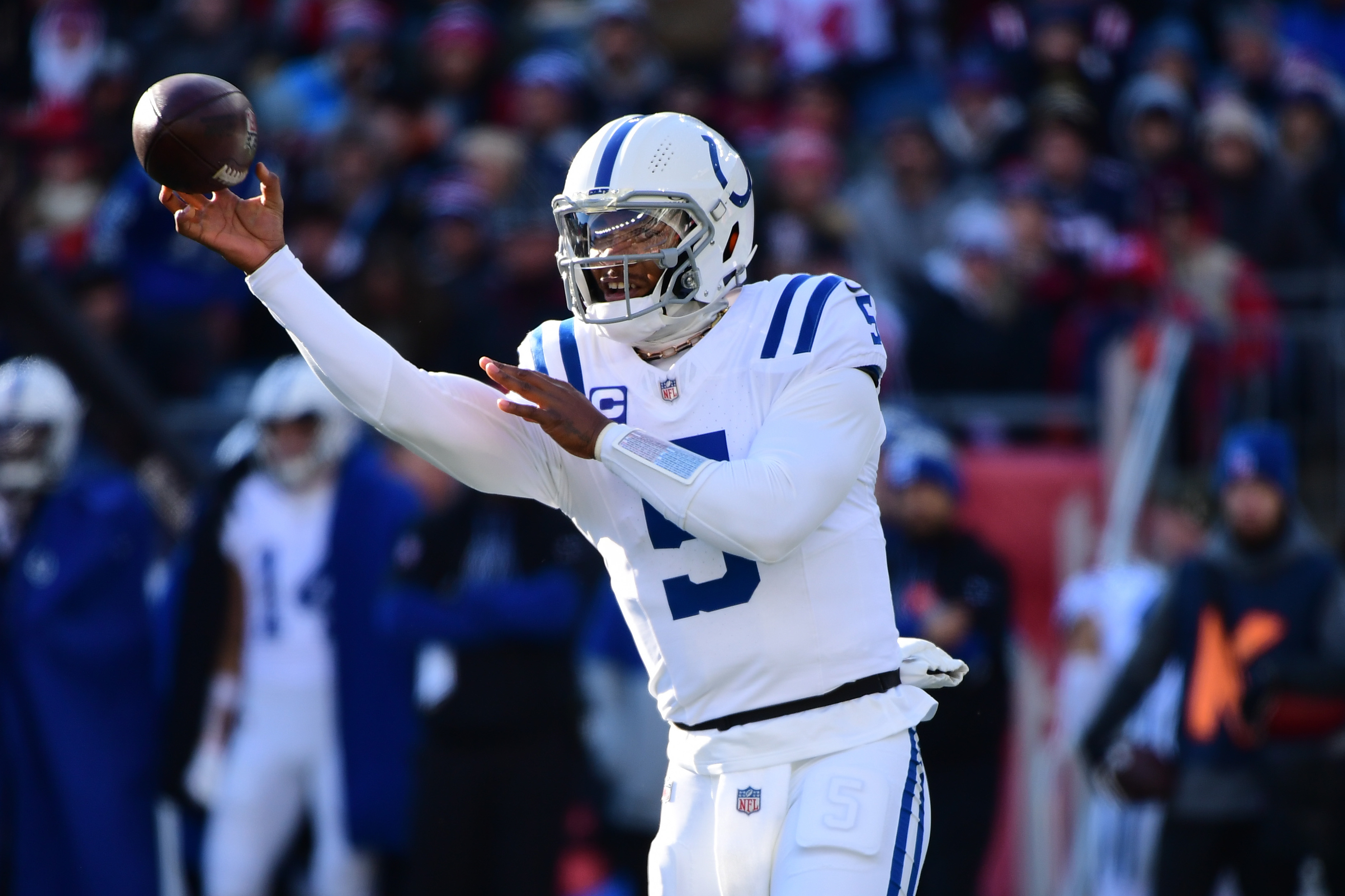 NFL: Indianapolis Colts at New England Patriots