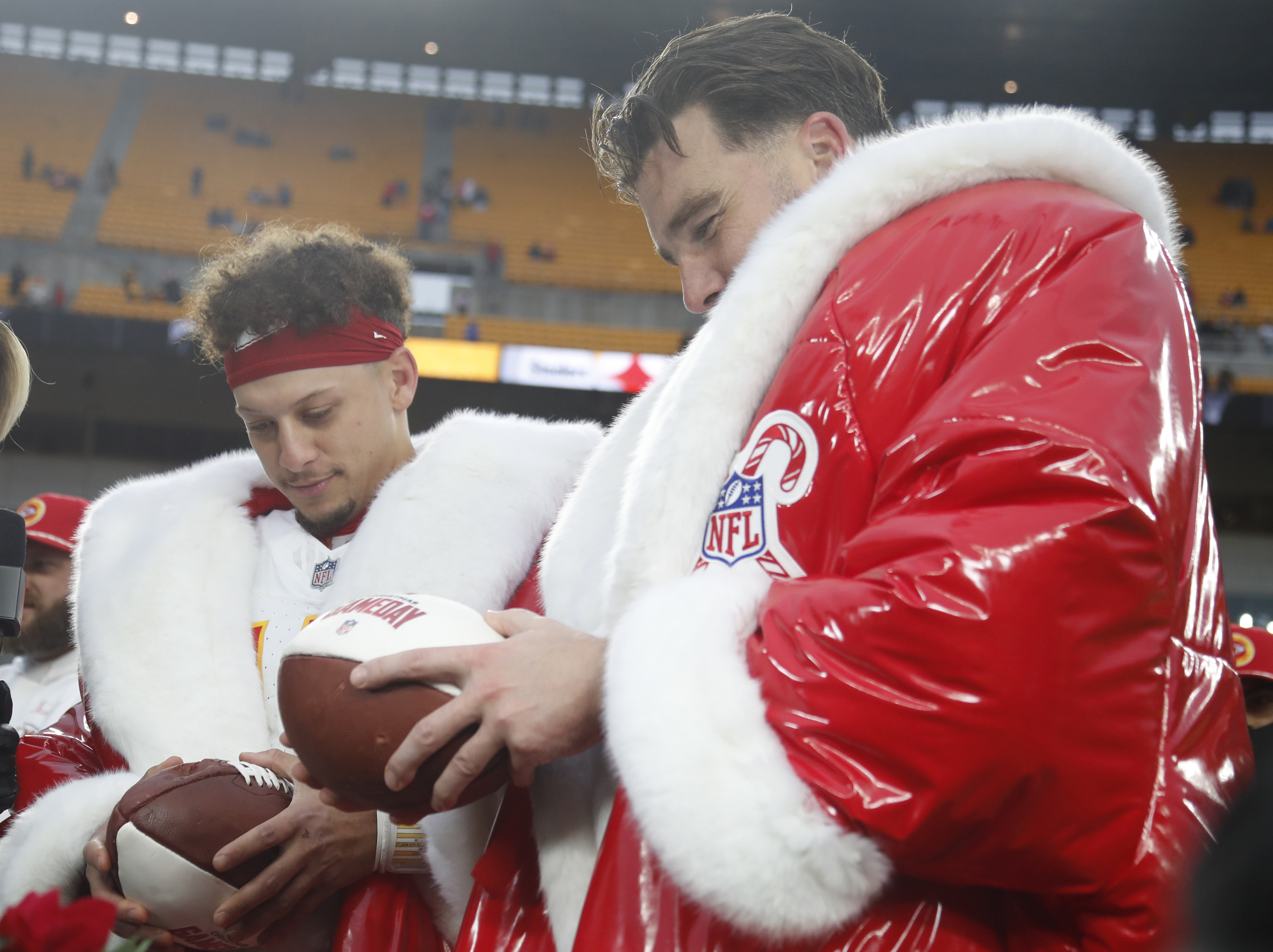 NFL quarterbacks Christmas gifts 2024 Stars splurge for teammates