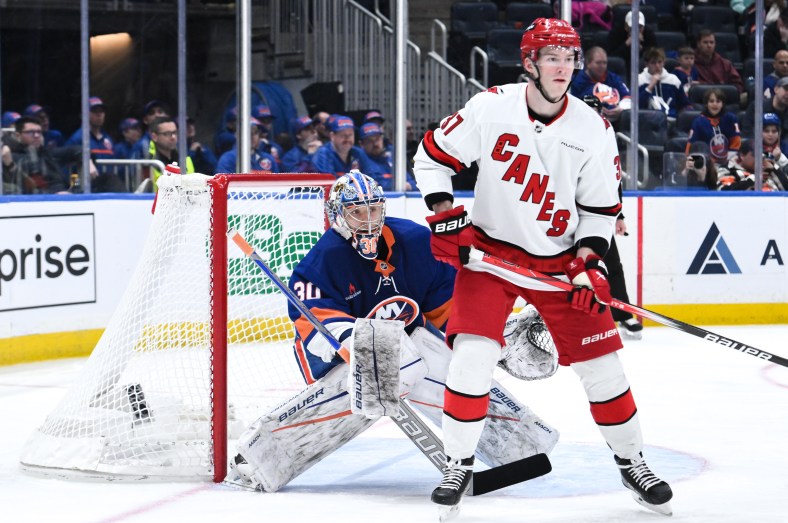 NHL: Carolina Hurricanes at New York Islanders