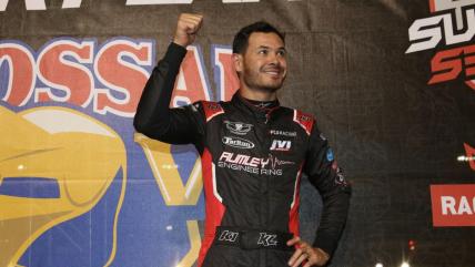 Kyle Larson is racing eight straight days across two different hemispheres