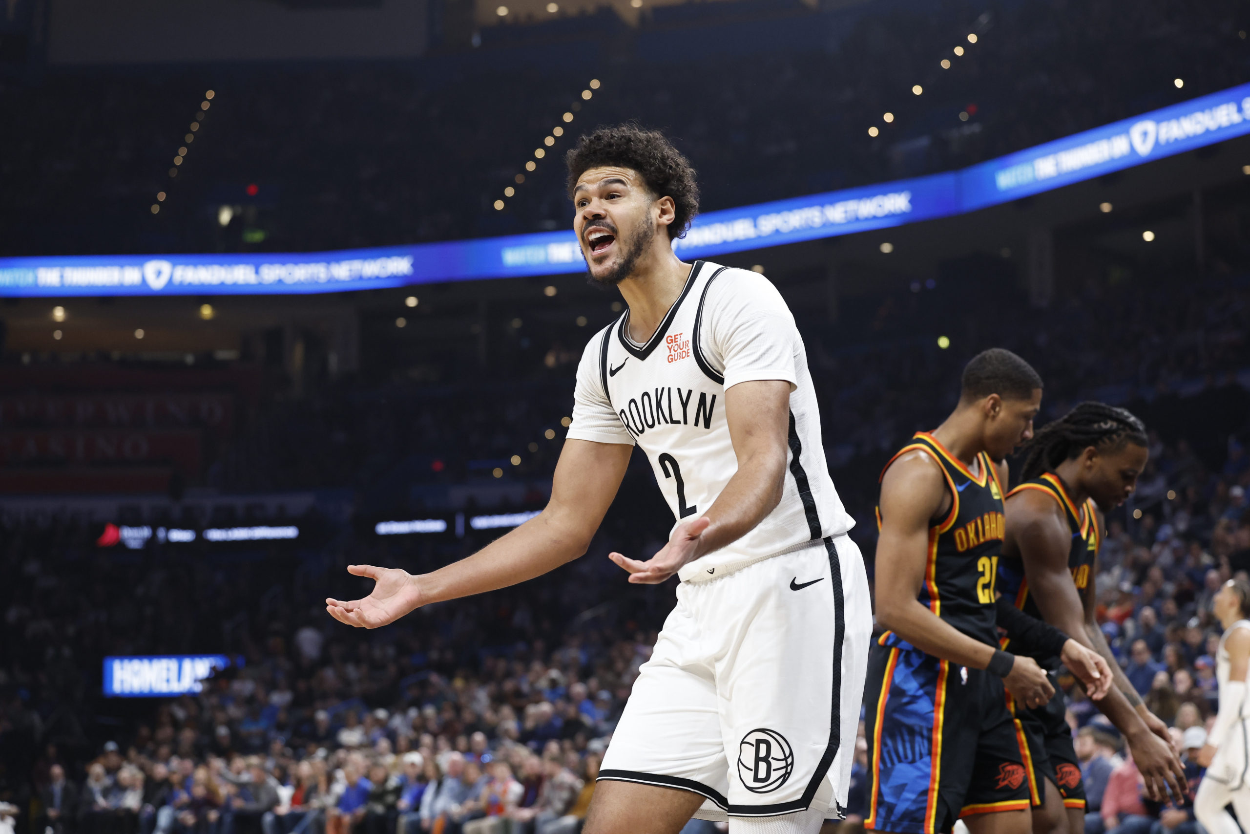 NBA: Brooklyn Nets at Oklahoma City Thunder