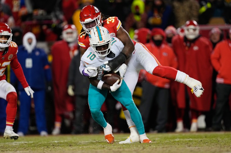 NFL: AFC Wild Card Round-Miami Dolphins at Kansas City Chiefs