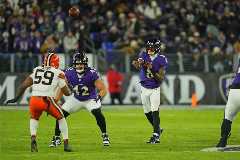 NFL: Cleveland Browns at Baltimore Ravens