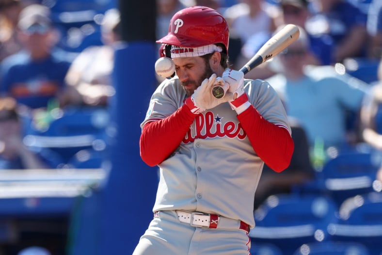 Philadelphia Phillies All-Star suffers injury scare during spring training game against Toronto Blue Jays