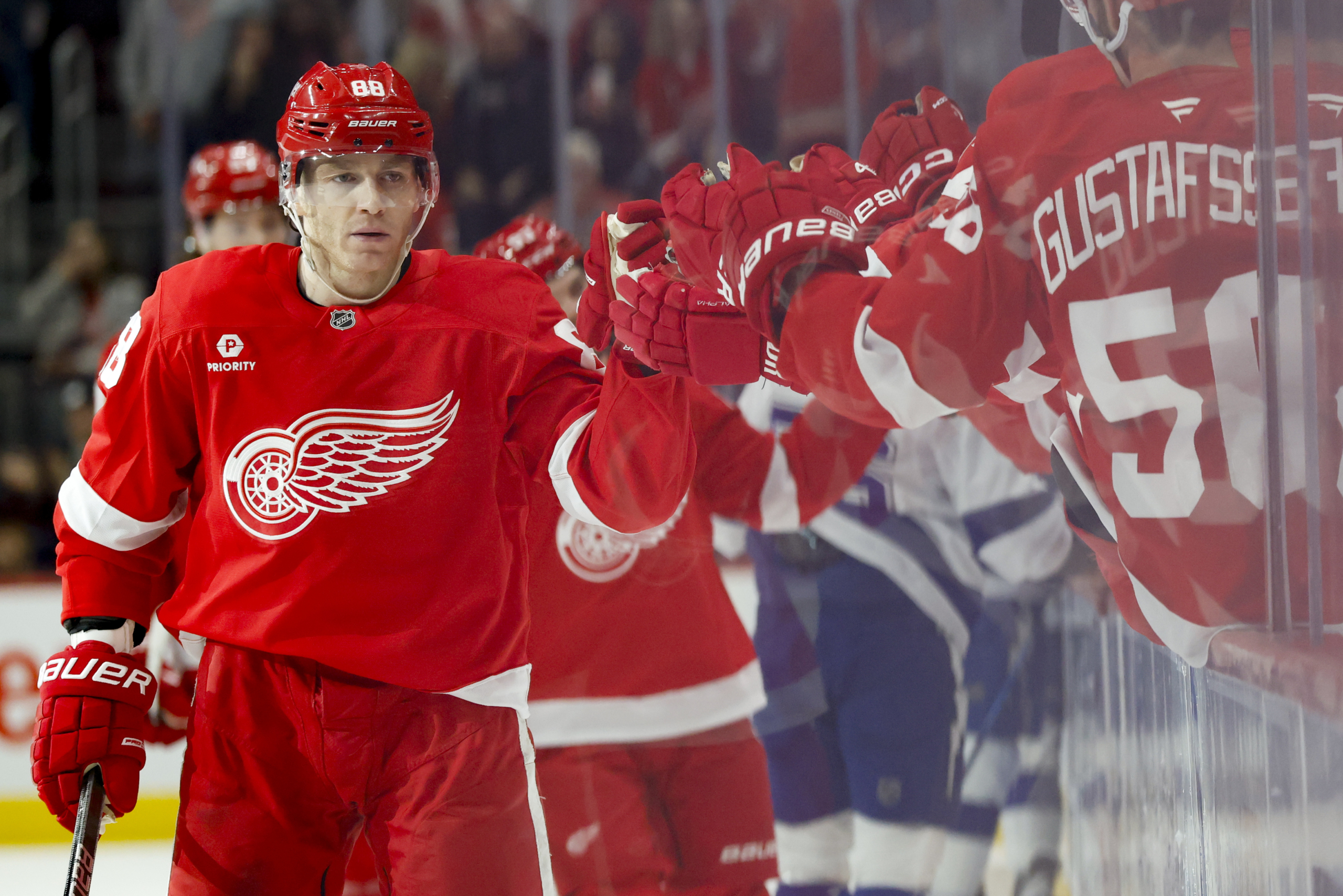 NHL: Tampa Bay Lightning at Detroit Red Wings