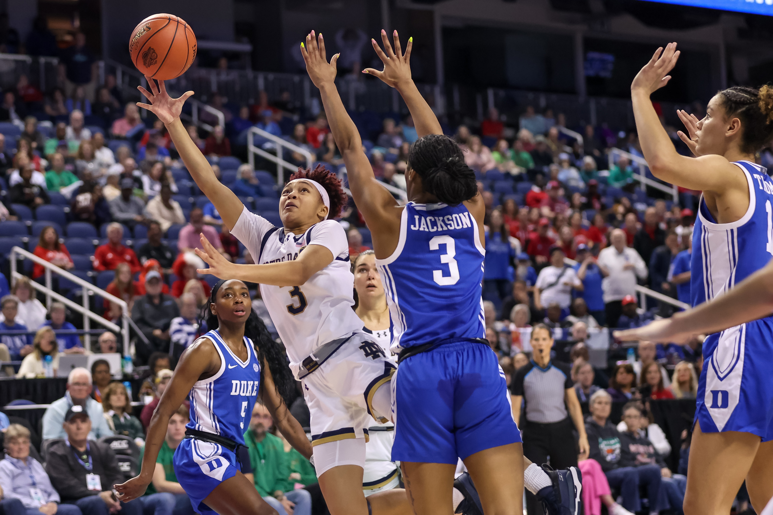 NCAA Womens Basketball: ACC Conference Tournament Semifinal - Notre Dame vs Duke