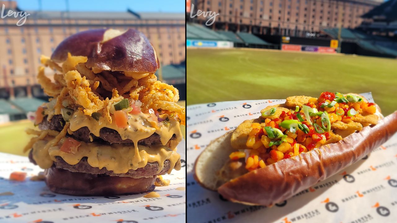 Oriole Park MLB Opening Day Food Lineup Levy