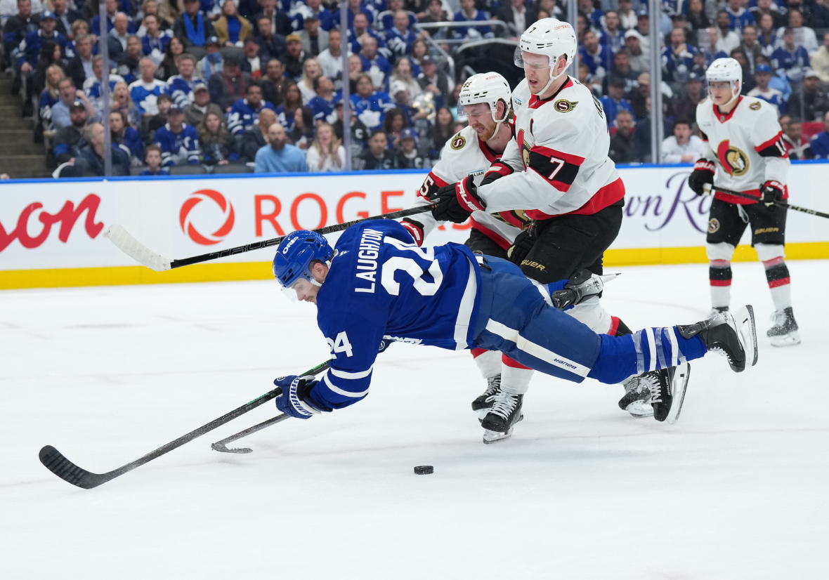 NHL: Stanley Cup Playoffs-Ottawa Senators at Toronto Maple Leafs