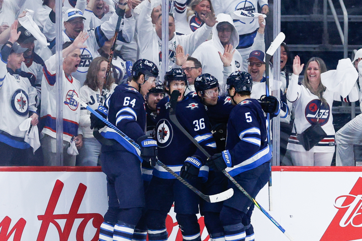 NHL: Stanley Cup Playoffs-St. Louis Blues at Winnipeg Jets