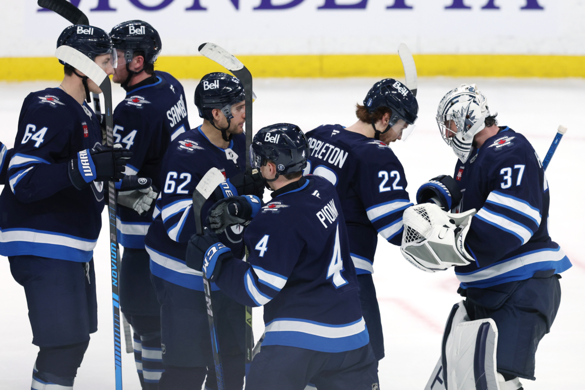 NHL: Stanley Cup Playoffs-St. Louis Blues at Winnipeg Jets