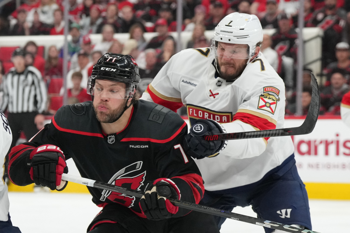 NHL: Stanley Cup Playoffs-Florida Panthers at Carolina Hurricanes