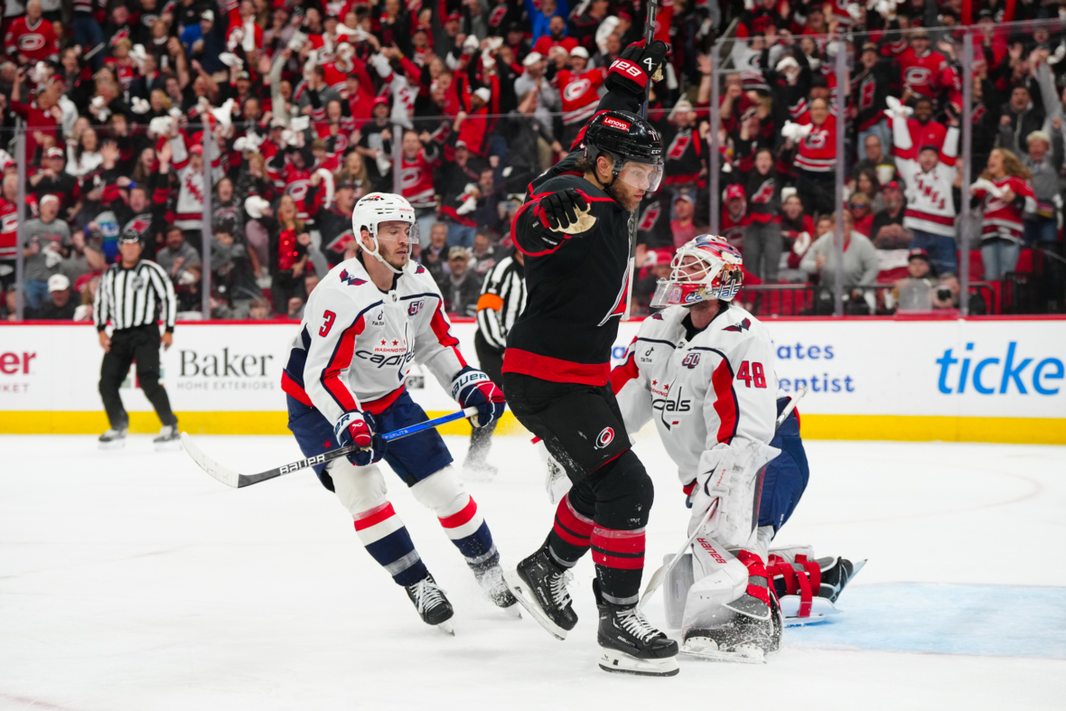 NHL: Stanley Cup Playoffs-Washington Capitals at Carolina Hurricanes