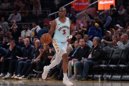 San Antonio Spurs point guard Chris Paul