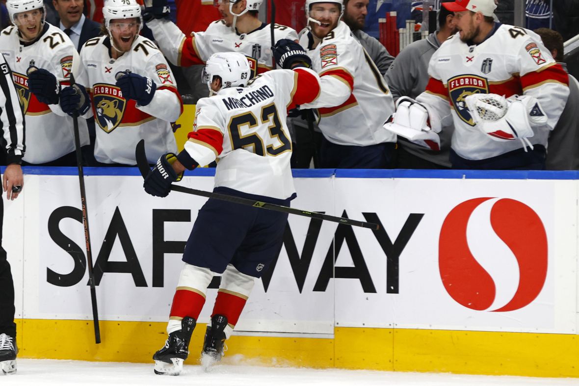 NHL: Stanley Cup Final-Florida Panthers at Edmonton Oilers