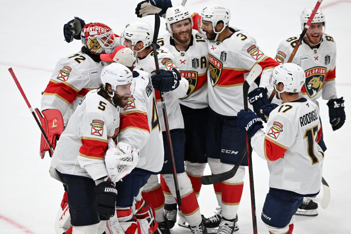 NHL: Stanley Cup Final-Florida Panthers at Edmonton Oilers