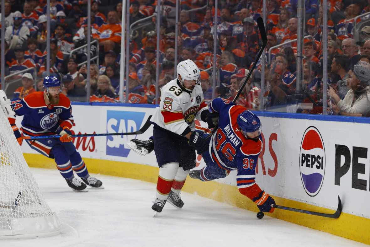 NHL: Stanley Cup Final-Florida Panthers at Edmonton Oilers