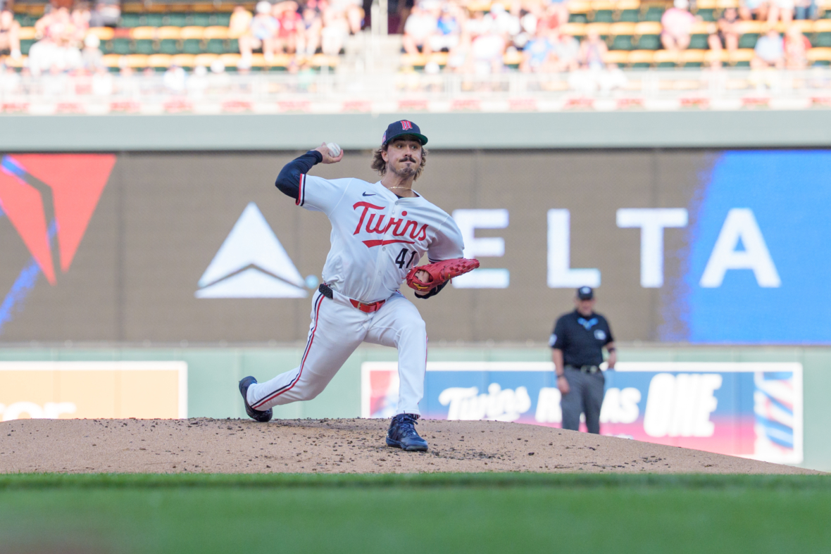 Minnesota Twins pitcher Joe Ryan