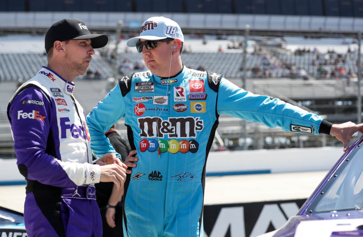Kyle Busch, Denny Hamlin
