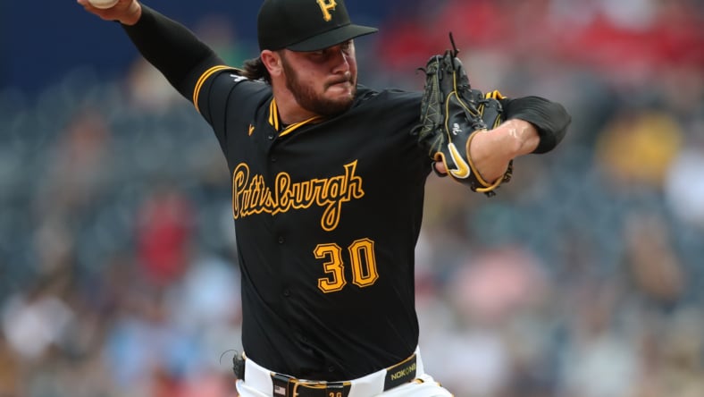 Pittsburgh Pirates pitcher Paul Skenes