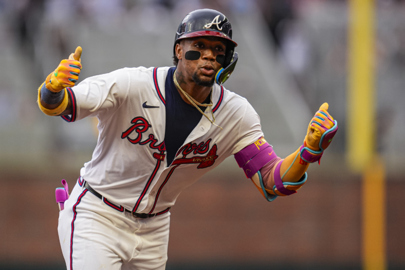 Atlanta Braves outfielder Ronald Acuna Jr.
