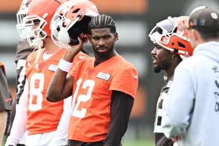 Cleveland Browns quarterback Shedeur Sanders