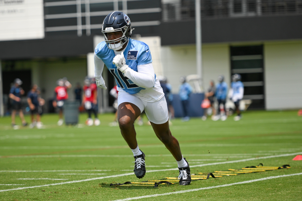 Tennessee Titans wide receiver Treylon Burks